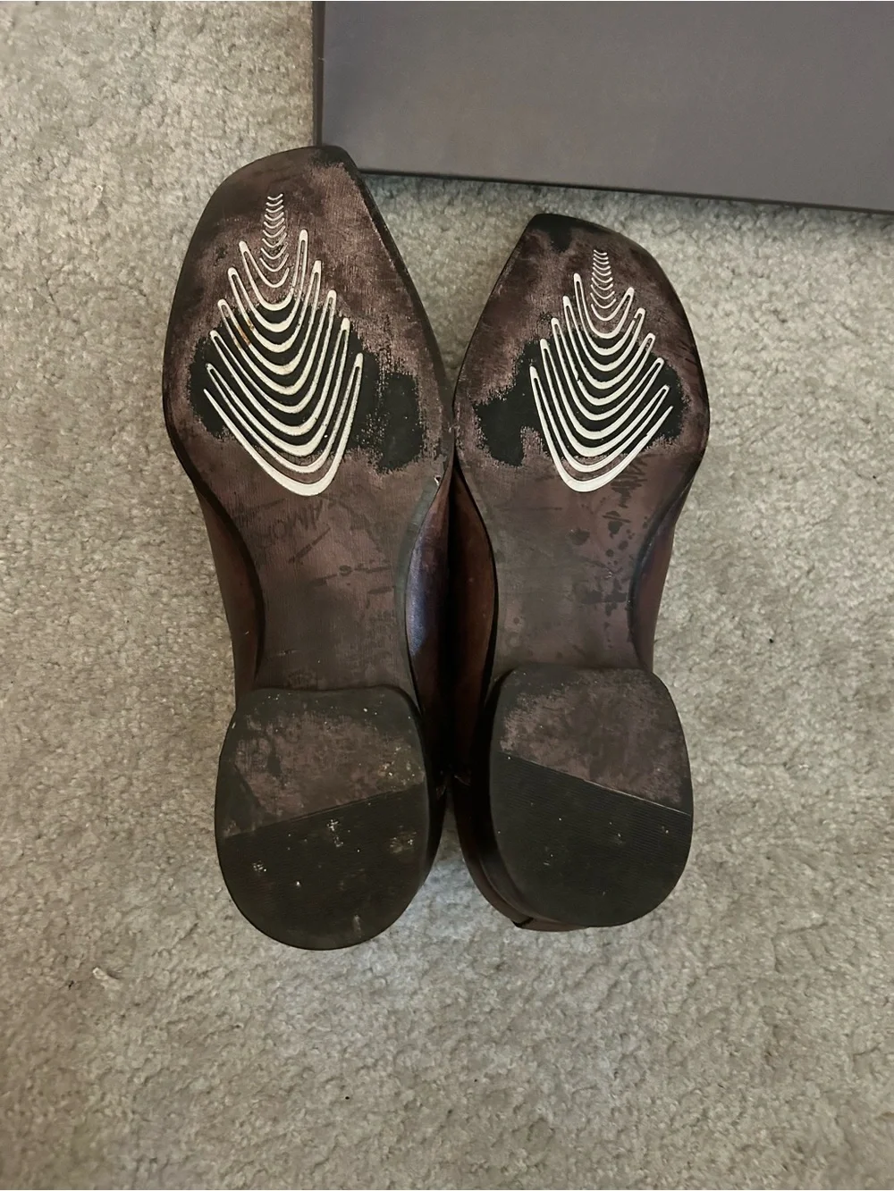 Kenneth Cole Reaction Brown Leather Slip-On Loafers